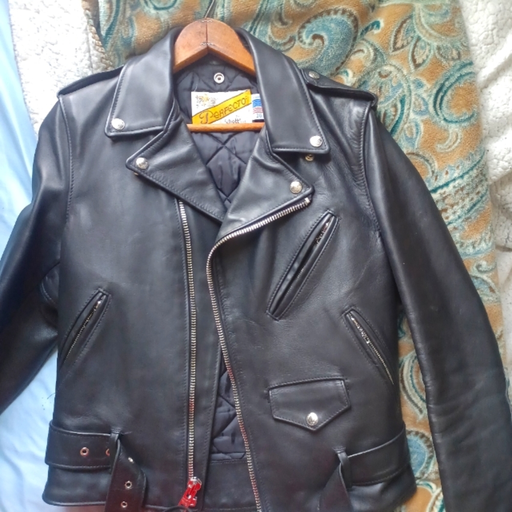 Schott 618 size 36 leather jacket excellent condition 🤘